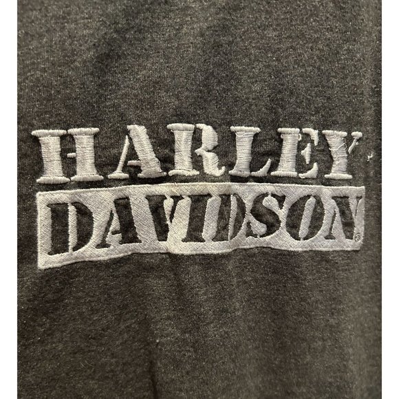 Harley Davidson Motorcycles Large‎ Gray T-Shirt, Tee Cotton Blend Short Sleeve - Picture 3 of 6